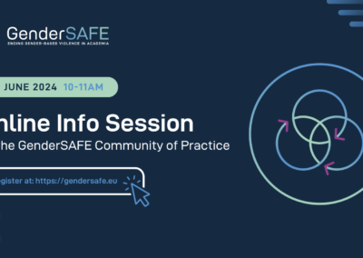 GenderSAFE Community of Practice Info Session