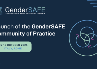GenderSAFE’s Community of Practice to launch in October