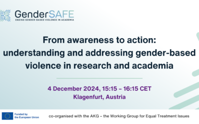 From awareness to action: understanding and addressing gender-based violence in research and academia