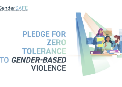 Pledge zero tolerance to gender-based violence!