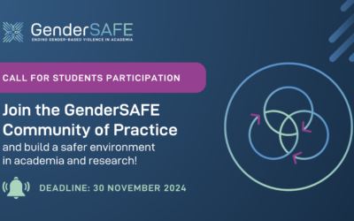 Open Call: join the GenderSAFE Community of Practice Students Circle!