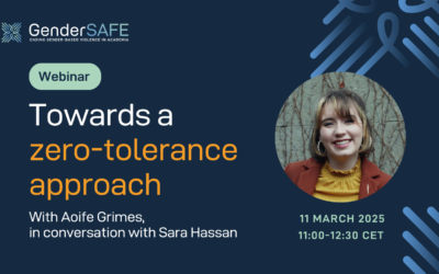 Webinar: “Towards a zero-tolerance approach” with Aoife Grimes