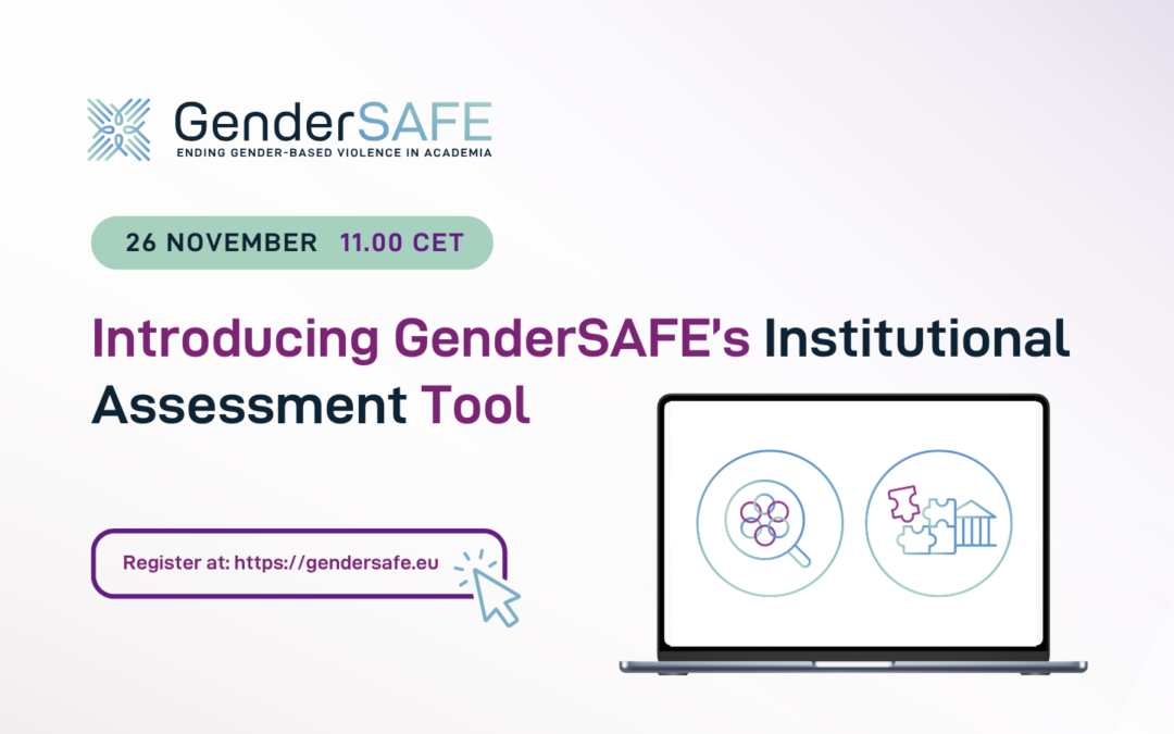 New webinar: Introducing our Institutional Assessment Tool