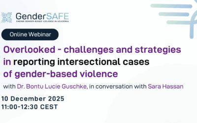 Webinar on Reporting Intersectional Cases of Gender-Based Violence