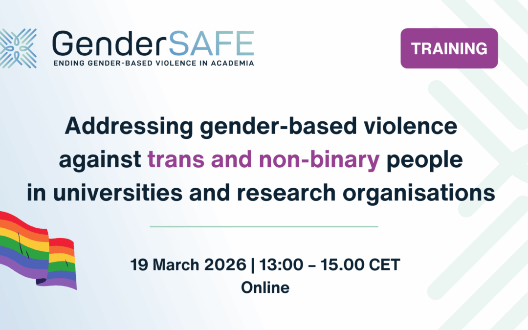 Training on addressing gender-based violence against trans and non-binary people