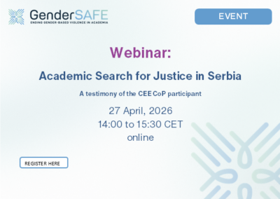 Academic Search for Justice in Serbia